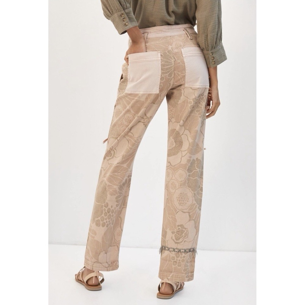 Anthropologie Pilcro The Camp Wanderer Patchwork Pants Size 30 Womens Boho Artsy - Picture 7 of 16
